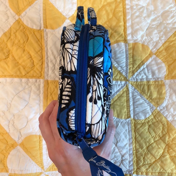 Vera Bradley Blue Bayou Jewelry Travel Case - Picture 2 of 8